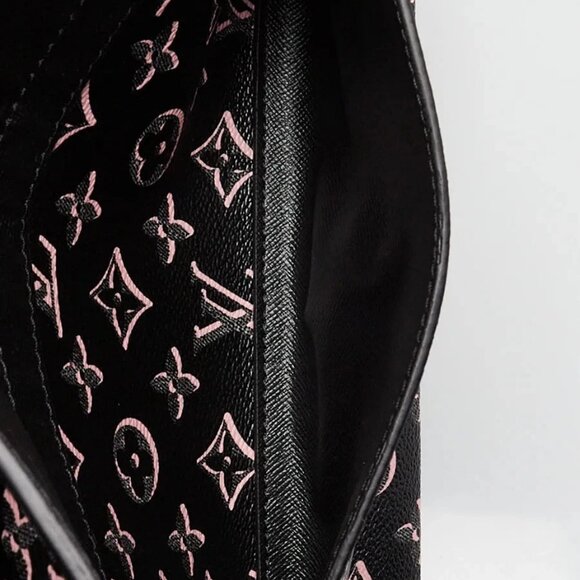 Louis Vuitton Black/Pink Monogram Canvas Fall For You Neverfull MM Bag w/o Po... - Picture 11 of 12